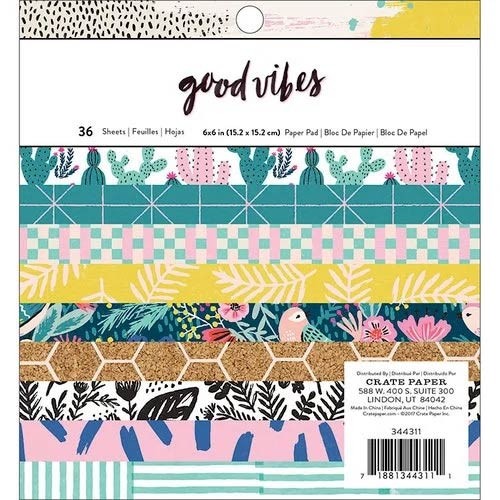 sale - Crate Paper Good Vibes Paper Pad