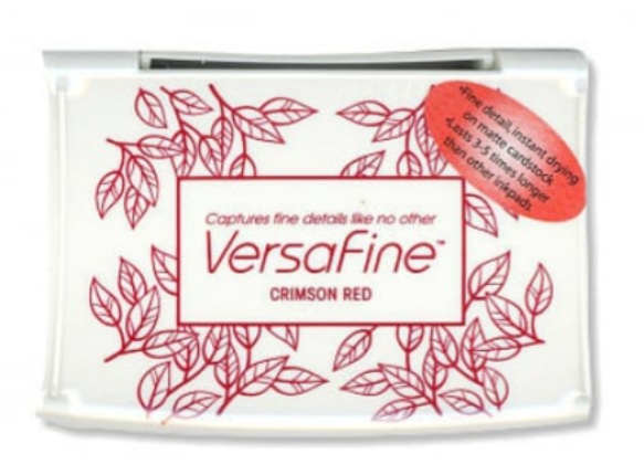 Crimson Red VersaFine Pigment Ink Pad