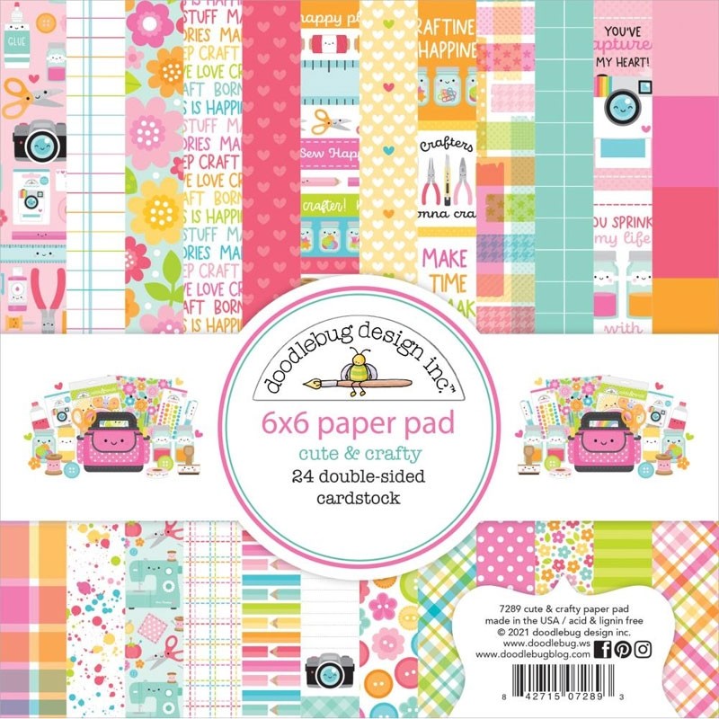 Doodlebug Design Cute and Crafty 6x6