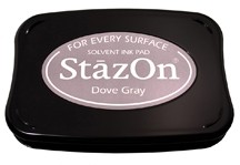 Dove Gray StazOn Solvent Ink Pad