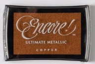 Encore Ultimate Metallic Ink Pad Copper