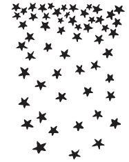 Savvy Stamps Falling Stars 1635f