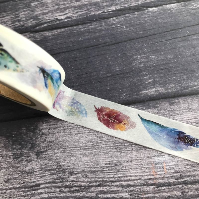Feather Washi Tape