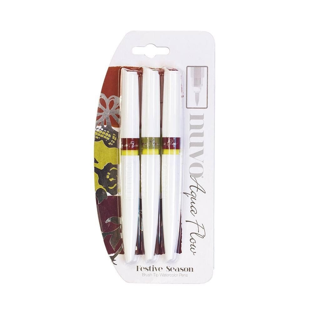 Nuvo Aqua Flow Pens - festive season