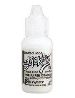 Frosted Lace Stickles Glitter Glue
