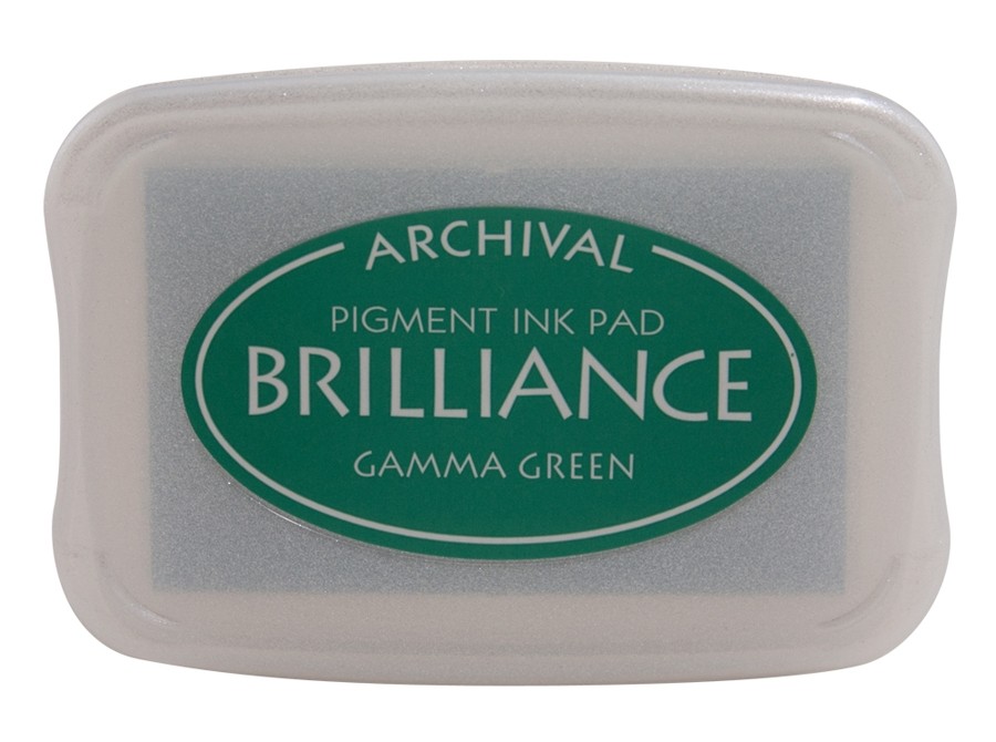 Gamma Green Brilliance Pigment Ink Pad