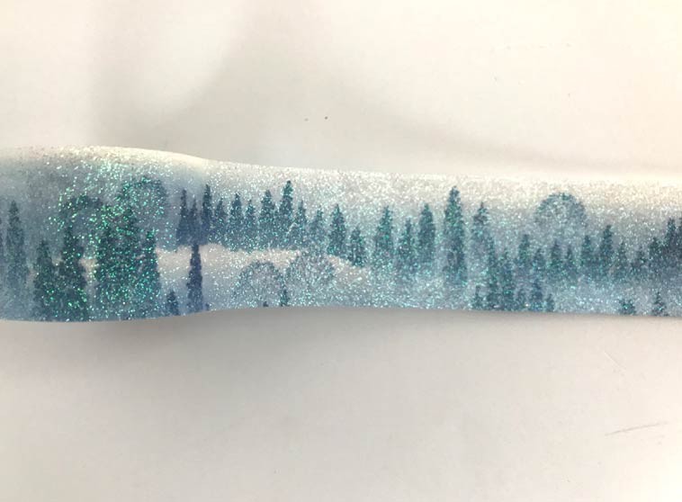 Glittered Scene Washi Tape