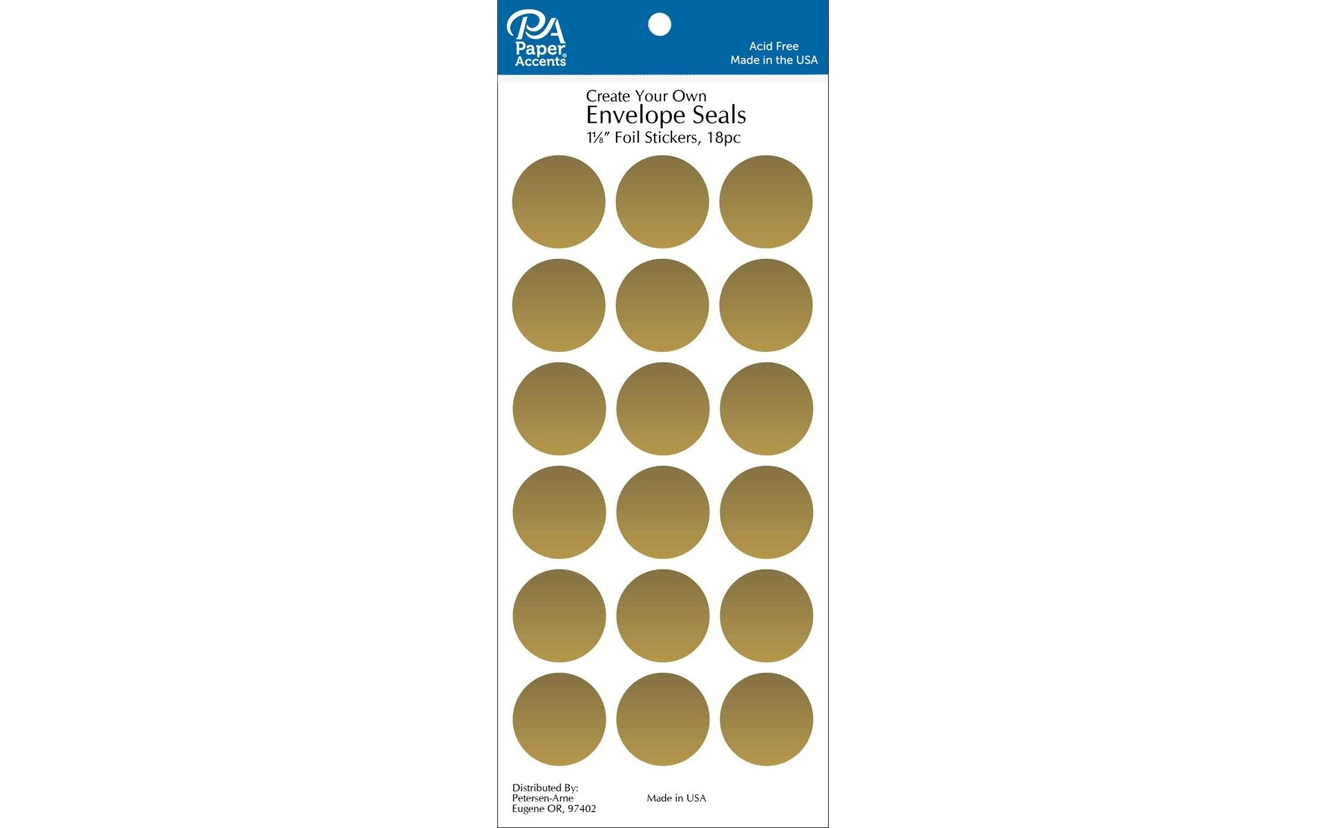 Envelope Seals - Gold