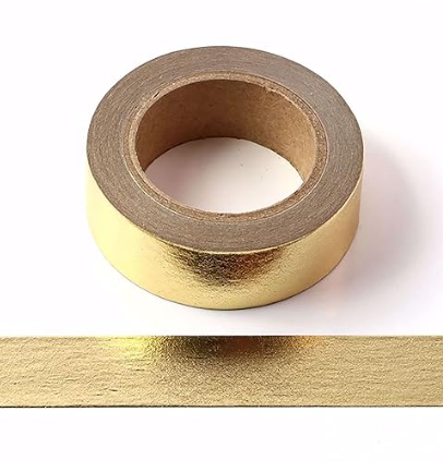 Metallic Gold Foil Washi Tape