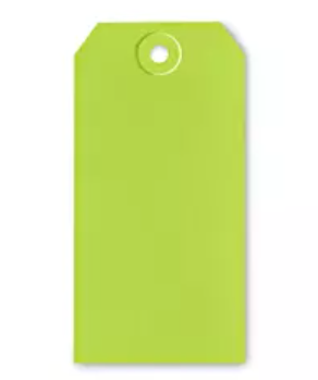 Green Shipping Tags