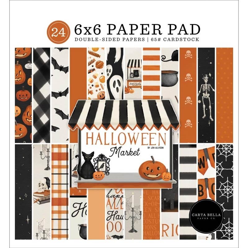 Carta Bella Halloween Market paper pad 6x6
