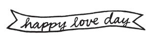 Happy Love Day Banner (1467d)