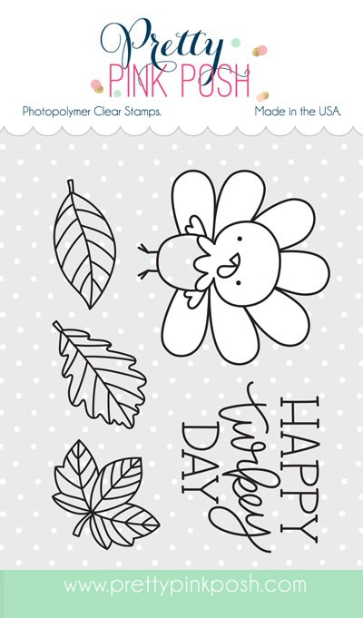 Pretty Pink Posh Happy Turkey Stamp Set