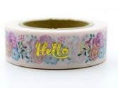 Hello Washi Tape