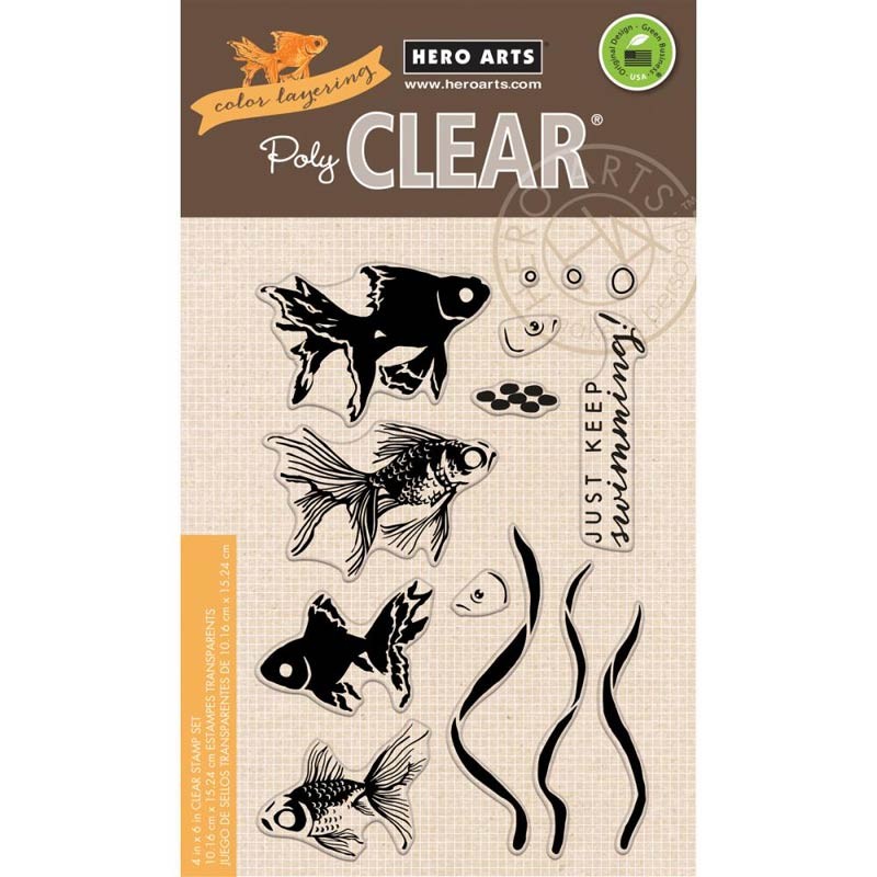 Hero Arts Color Layering Goldfish Clear Set