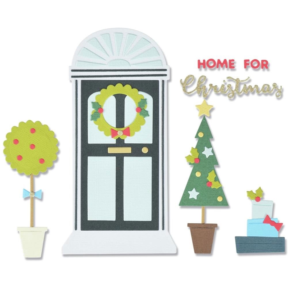 Sizzix Home for Christmas Dies 664711