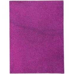 Glittered Foam Sheet 9x12 Hot Pink