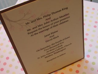 Cherry Blossom Wedding