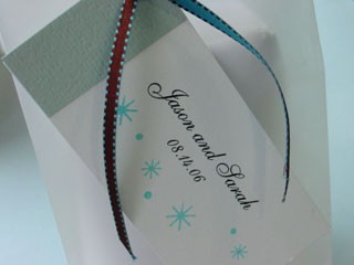Wedding Favor Tag