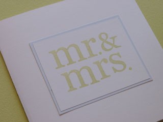 Mr. and Mrs.