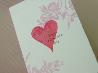 Rose Heart Card