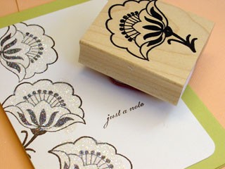 Outline Flower Card
