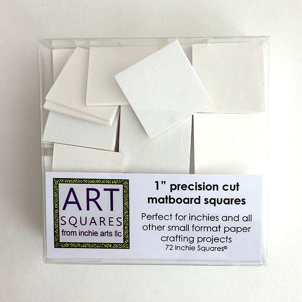 Art squares - white Inchie 