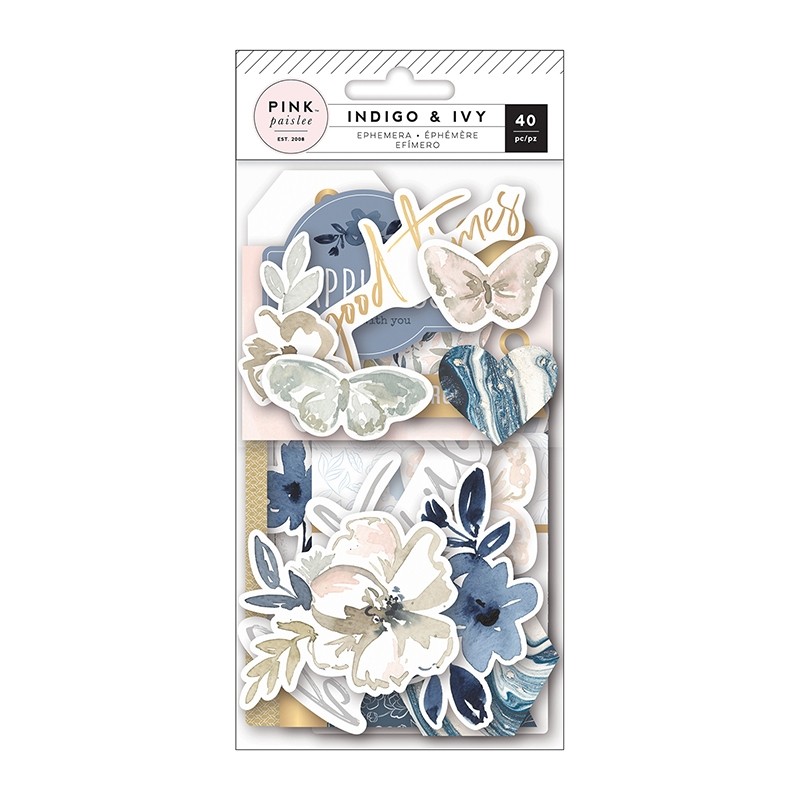 Indigo and Ivory Ephemera