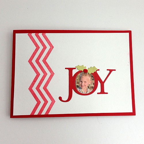 Joy Photo Card