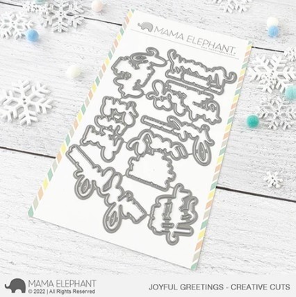 Mama Elephant Joyful Greetings - Creative Cuts