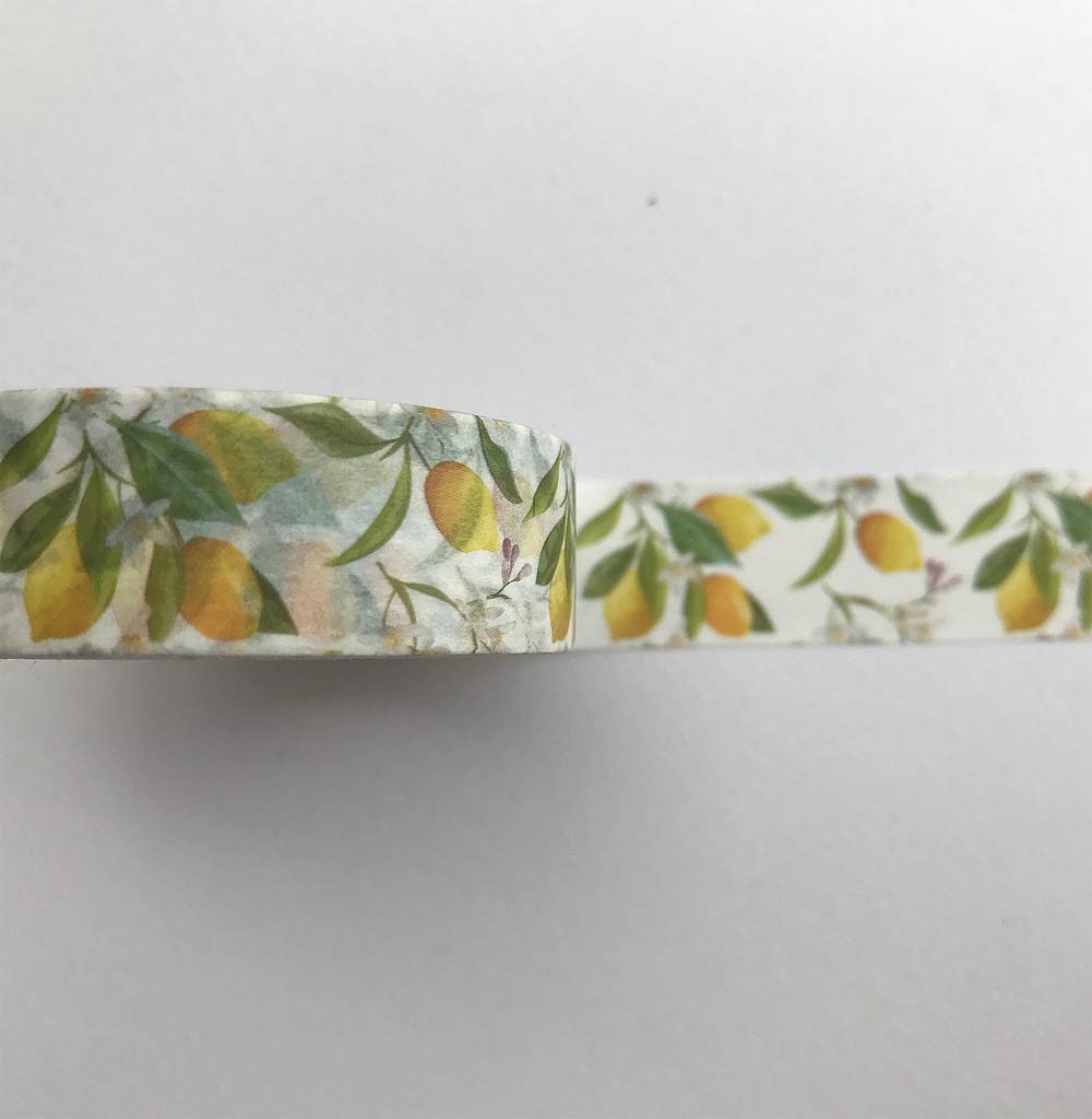 Lemon Washi Tape