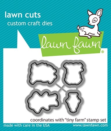 Lawn Fawn tiny farm - lawn cuts LF2773