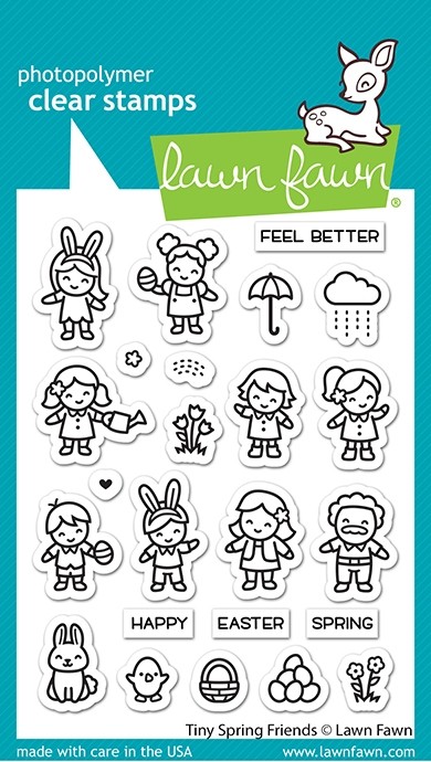 Lawn Fawn tiny spring friends LF2778