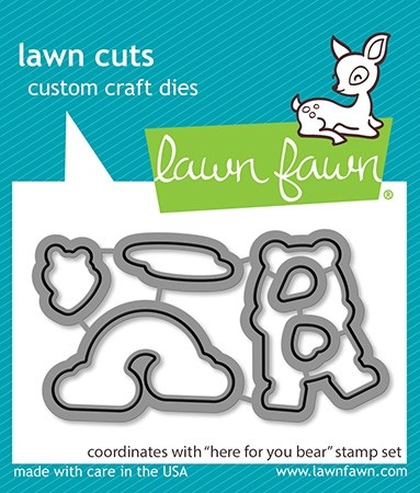 Lawn Fawn here for you bear - lawn cuts LF2846