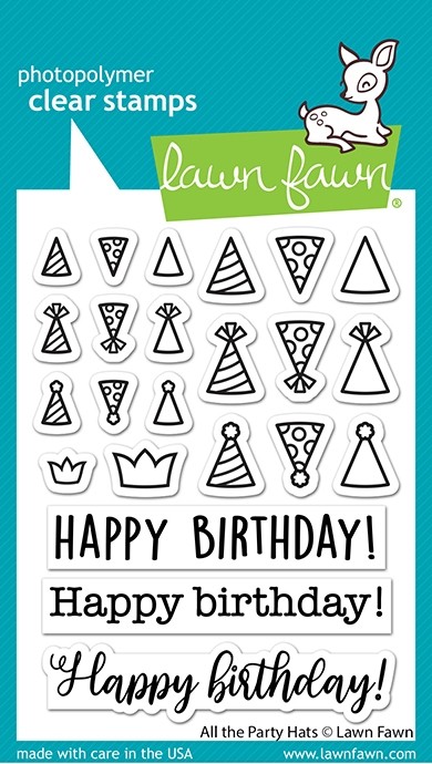 Lawn Fawn all the party hats LF2872