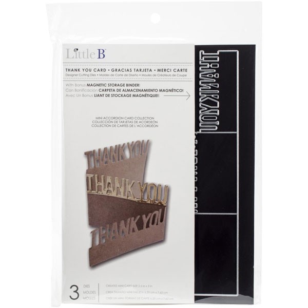 Little B Thank You Card Die