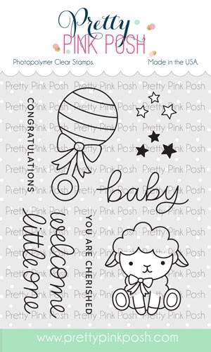 Pretty Pink Posh Little One Stamp Set