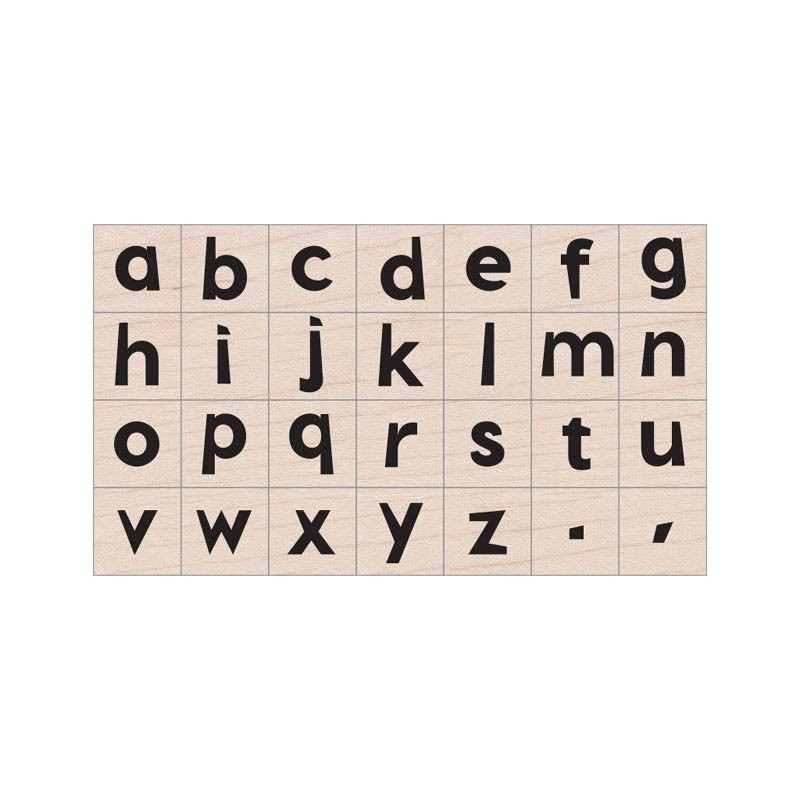 Hero Arts Modern Lowercase Alphabet LP454