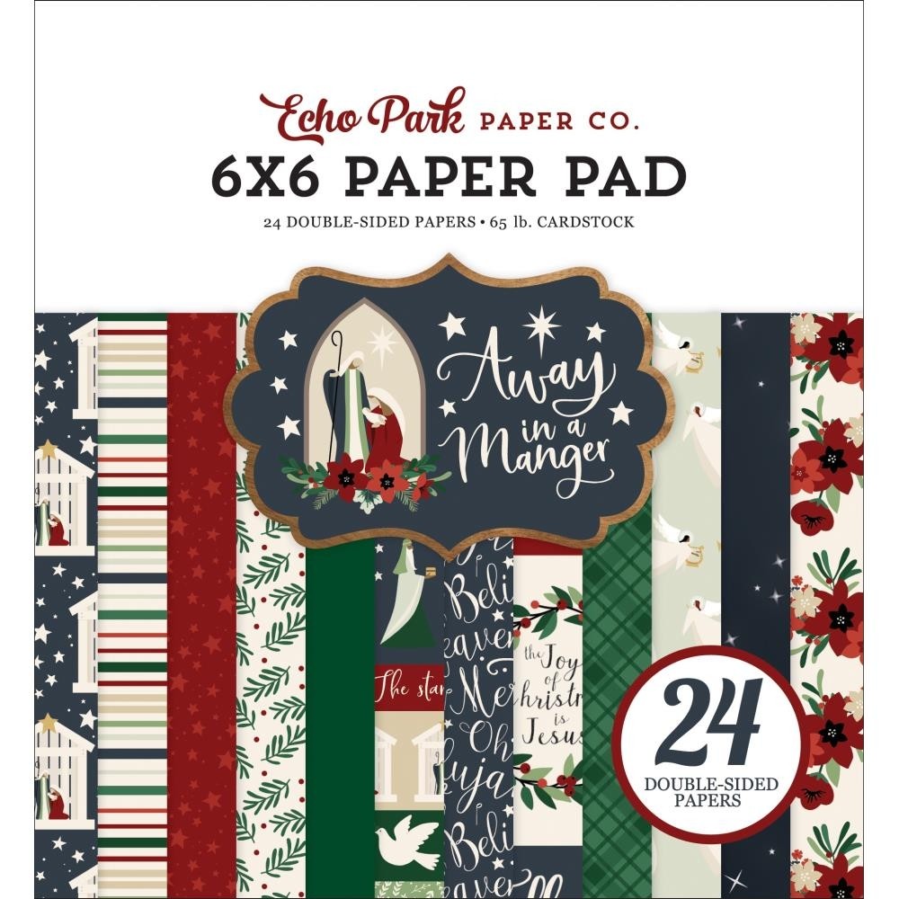 Echo Park Away in the Manger Paper Pad