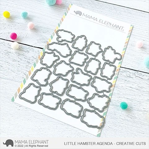 Mama Elephant Little Hamster Agenda - Creative Cuts