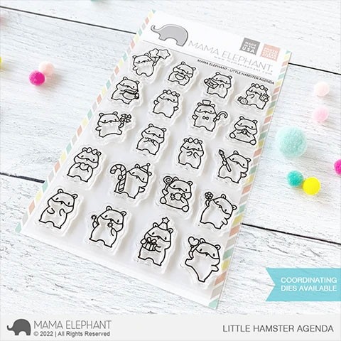 Mama Elephant LITTLE HAMSTER AGENDA