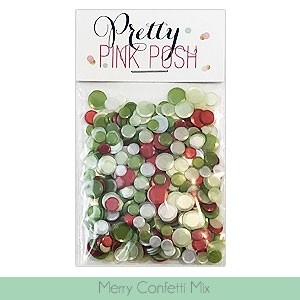  Pretty Pink Posh Merry Confetti Mix