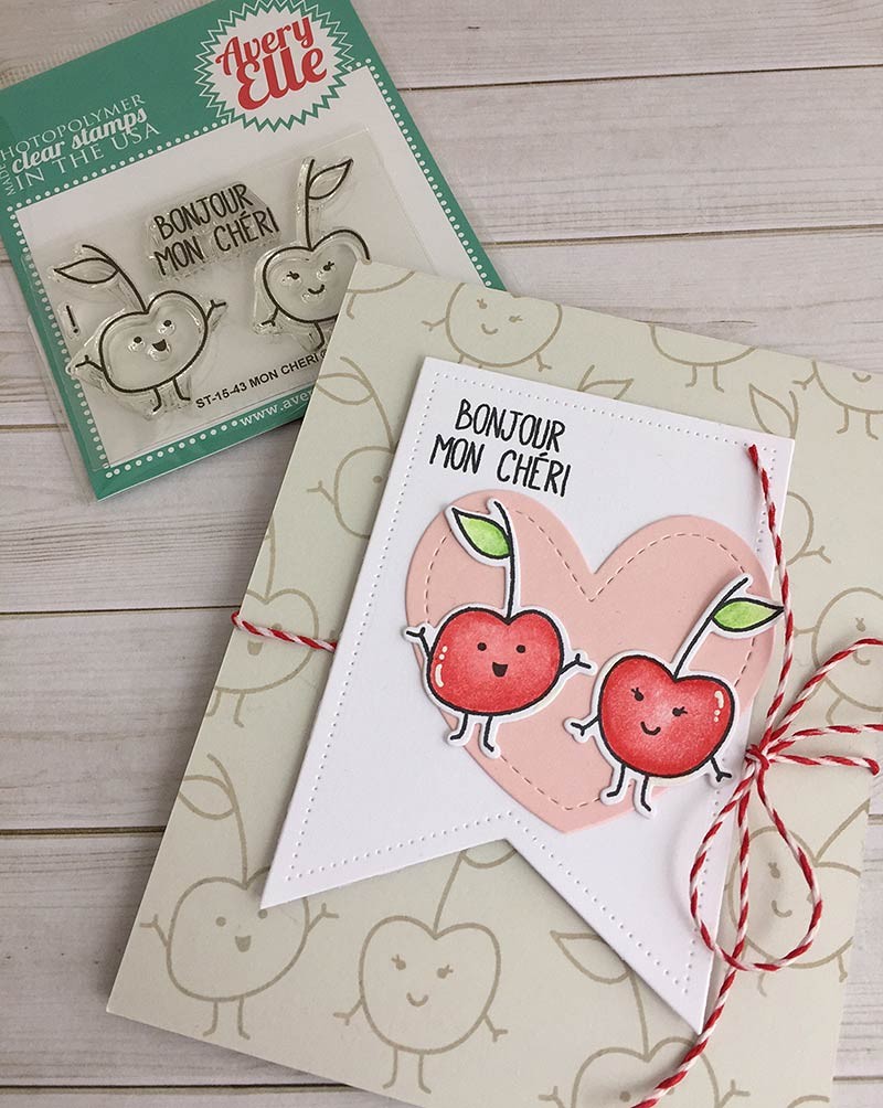 Avery Elle Mon Cheri Clear Stamp Set