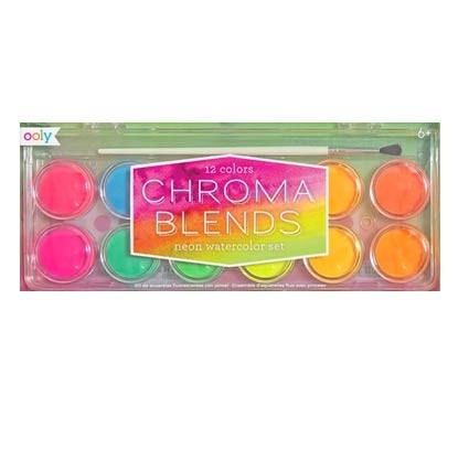 SALE - Chroma Blends neon Watercolor Set