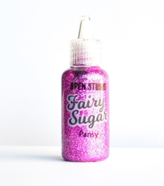 Memory Box Fairy Sugar Glitter Glue Pansy