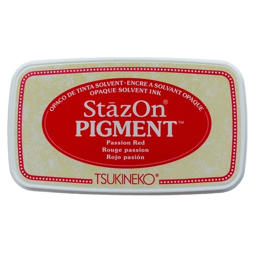 Passion Red StazOn Pigment Pad