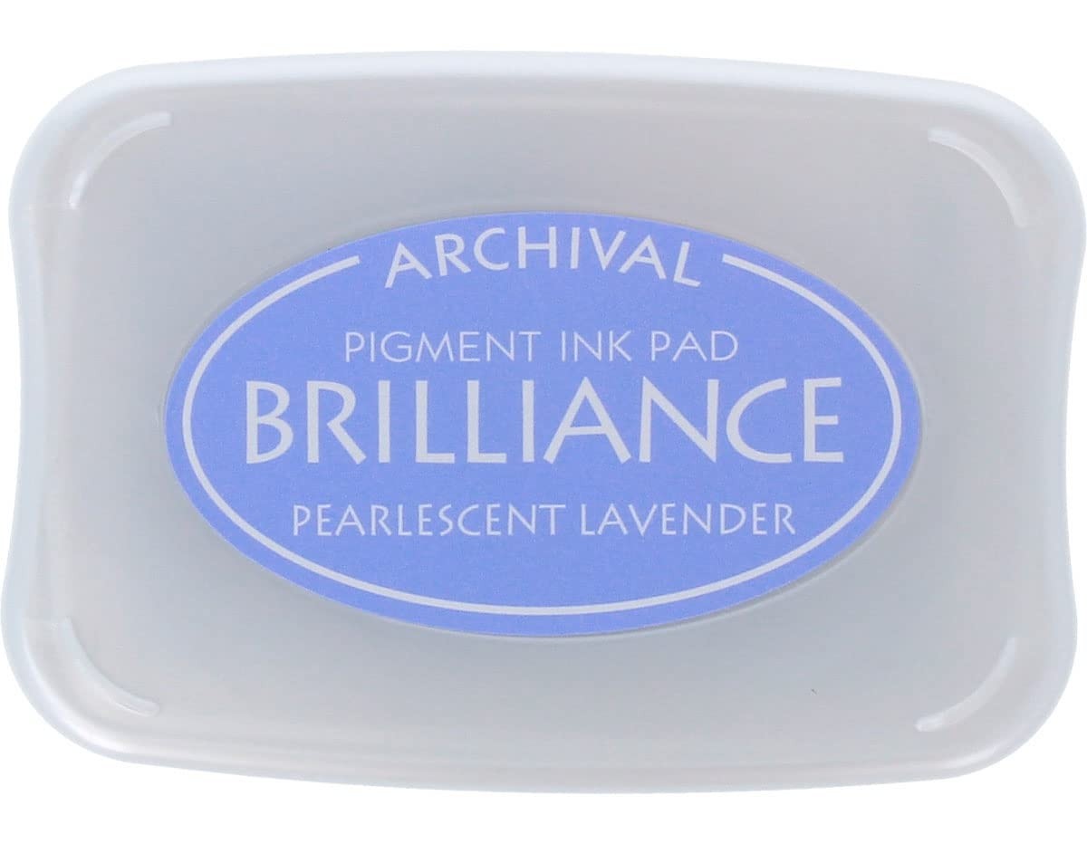 Pearlescent Lavender Brilliance Pigment Ink Pad