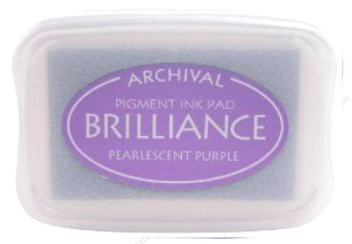 Pearlescent Purple Brilliance Pigment Ink Pad