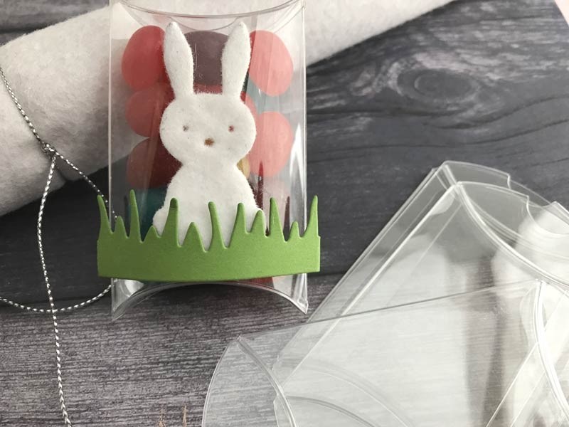Small Clear Pillow Box