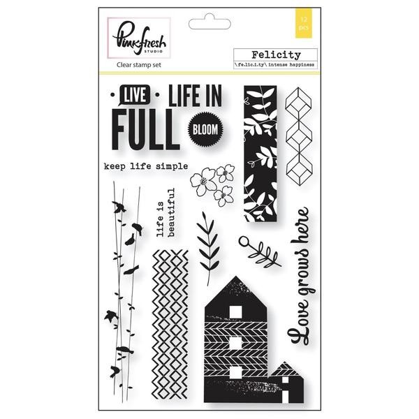 Pinkfresh Studio Felicity Clear Stamp Set